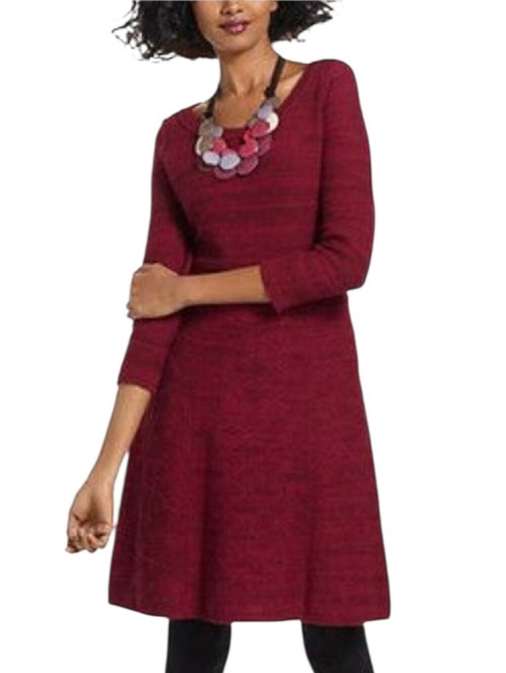 sparrow Vinifera Knit Sweater Dress Size S Boho Artsy